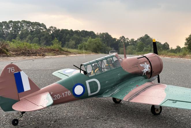 VQ Model - CAC Wirraway EP/GP 50 Size 'Camo Version' ARF Kit