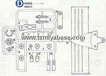 Tamiya - Ferrari F189 D Parts (58084) image