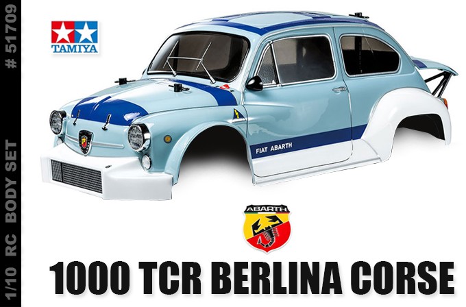 Tamiya Fiat Abarth 1000 TCR MB-01 Kit à monter 1/10