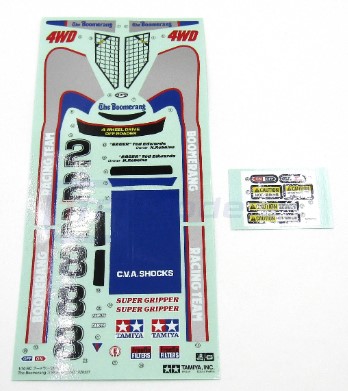 Tamiya - Boomerang Sticker Set image