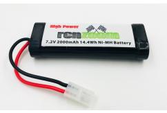  RCNZOOM - 7.2V Ni-Mh Battery 2000mah with Tamiya Plug image