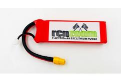  RCNZOOM - 7.4V Li-Po Battery 2200mah 35C image