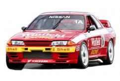  RCNZOOM - 1/10 Nissan Skyline GT-R R32 Winfield Lexan Body Set image