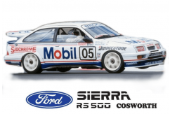 RCNZOOM - 1/10 Ford Sierra RS500 Cosworth Mobil #5 Lexan Body image