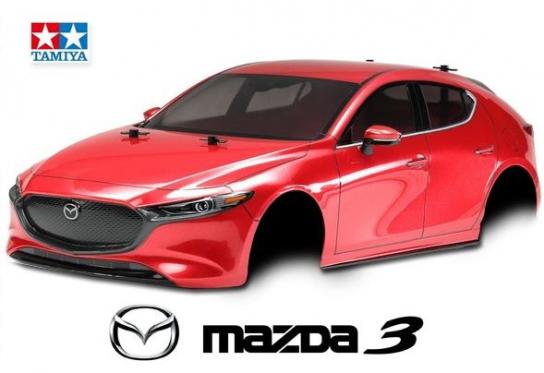 Tamiya - 1/10 Mazda 3 Lexan Body Set image