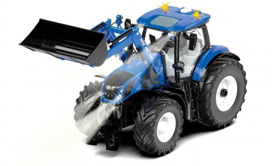 Siku - 1/32 New Holland T7.315 with Front Loader Tractor App Controlled RTR image