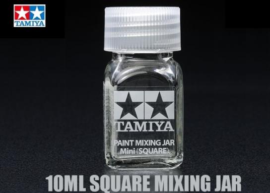 Tamiya - Paint Mixing Jar Mini Square 10ml image